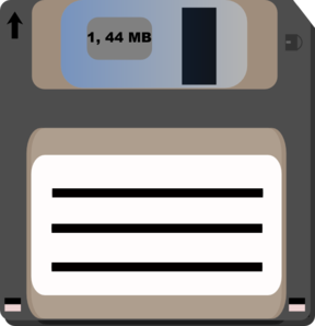Floppy Diskette Clip Art